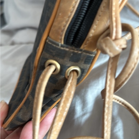 Vintage Fendi Shoulder Bag Zucca - Picture 8 of 15